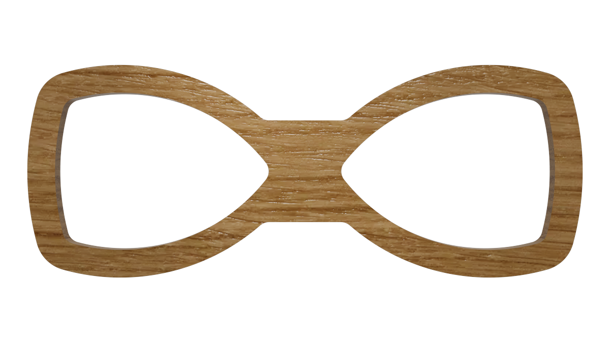 Barcelona Fliege – Material: Holz Eiche